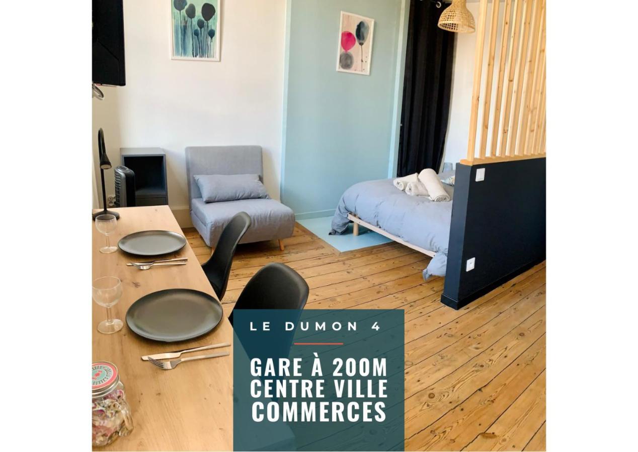 Le Dumon 4 - Studio Neuf Lumineux Calme - Wifi - Gare 200M Agen Luaran gambar
